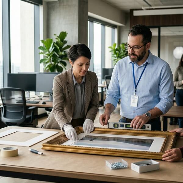 Framing Art with Art Advisor